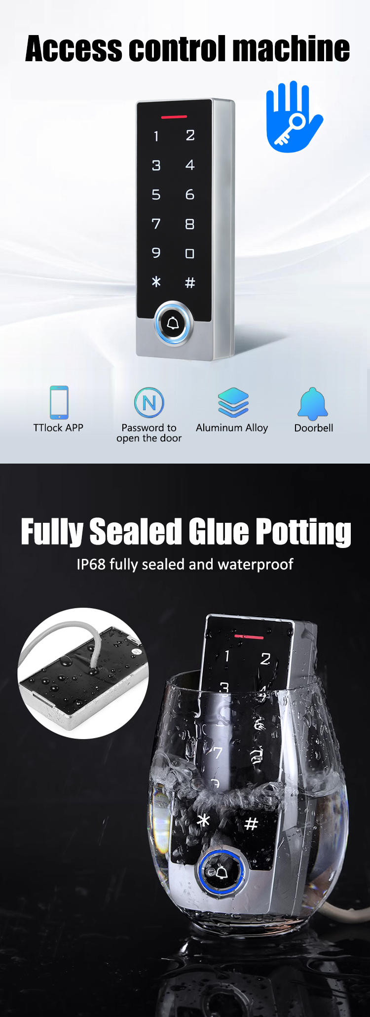 TTLock Waterproof Access Control