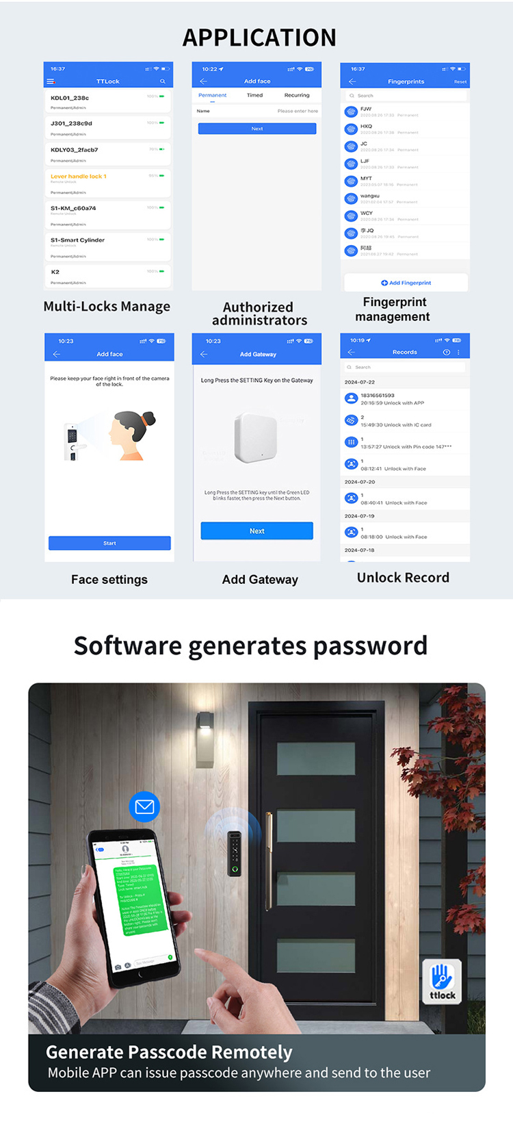 TTlock Face Access Control